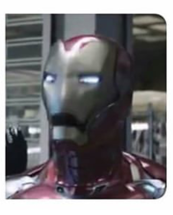 Surprised Iron Man Blank Meme Template