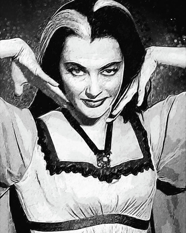 High Quality Lily Munster Blank Meme Template