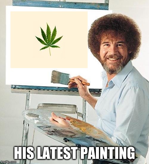 Bob Ross Troll | HIS LATEST PAINTING | image tagged in bob ross troll | made w/ Imgflip meme maker