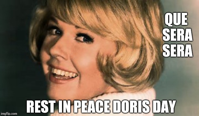 Fond Memories of Days Gone By | QUE SERA SERA; REST IN PEACE DORIS DAY | image tagged in whatever,memories,memes,rip,rest in peace,respect | made w/ Imgflip meme maker