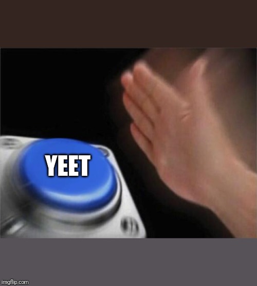 Blank Nut Button | YEET | image tagged in memes,blank nut button | made w/ Imgflip meme maker