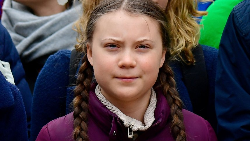 Greta Thunberg Blank Meme Template