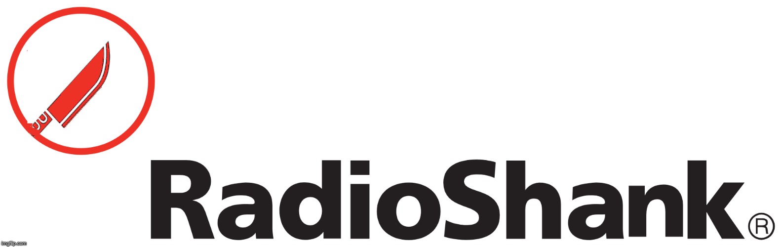 Radioshack logo remix (made it myself) | image tagged in sbubby,radioshack,memes,logo | made w/ Imgflip meme maker