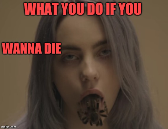 WHY? | WHAT YOU DO IF YOU; WANNA DIE | image tagged in why | made w/ Imgflip meme maker