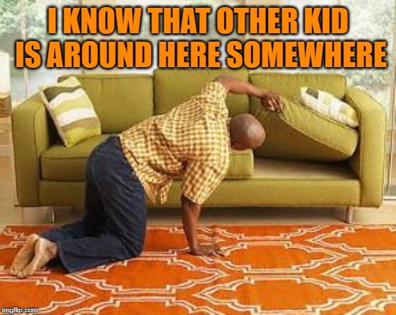 searching  | I KNOW THAT OTHER KID IS AROUND HERE SOMEWHERE | image tagged in searching | made w/ Imgflip meme maker