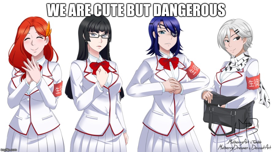 asks on hiatus — made a meme about the anime protagonists of all...