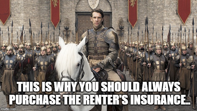 YUPPPP | THIS IS WHY YOU SHOULD ALWAYS PURCHASE THE RENTER'S INSURANCE.. | image tagged in golden girls | made w/ Imgflip meme maker