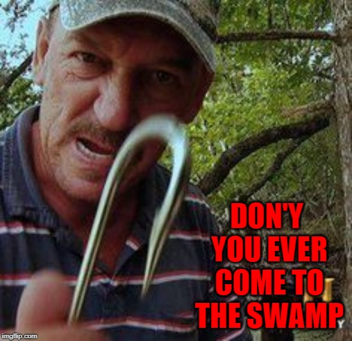 DON'Y YOU EVER COME TO THE SWAMP | made w/ Imgflip meme maker