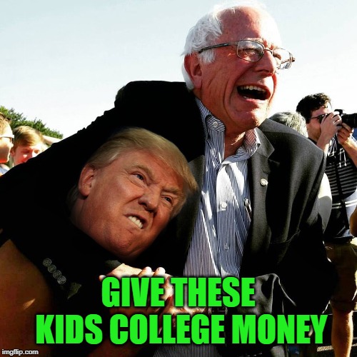 GIVE THESE KIDS COLLEGE MONEY | made w/ Imgflip meme maker