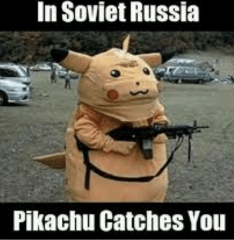 Soviet Russia style Blank Meme Template