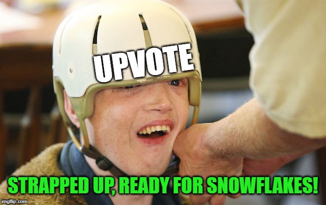 STRAPPED UP, READY FOR SNOWFLAKES! | made w/ Imgflip meme maker