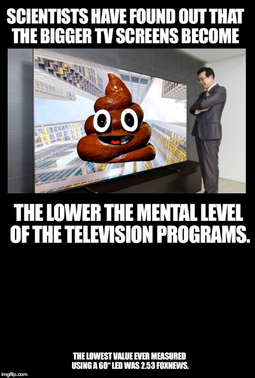 CrapTV | image tagged in fox news,led tv,science | made w/ Imgflip meme maker