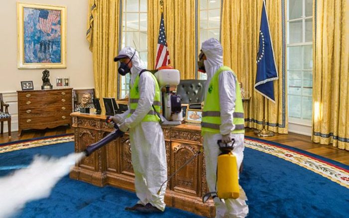 Oval Office smells Blank Meme Template