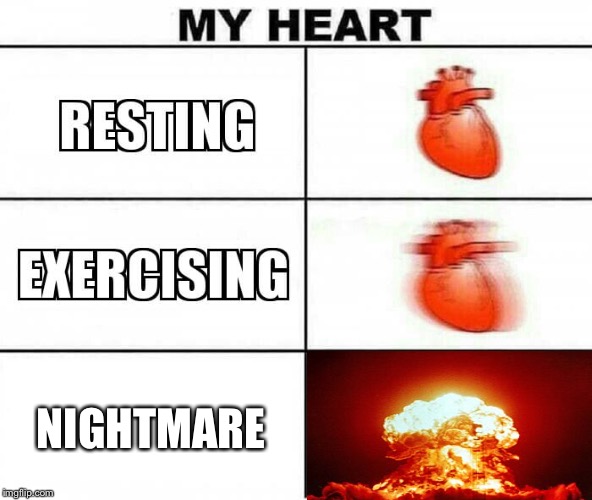 Only certain people would get this | NIGHTMARE | image tagged in my heart,undertale | made w/ Imgflip meme maker