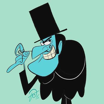 Snidely Whiplash Blank Meme Template