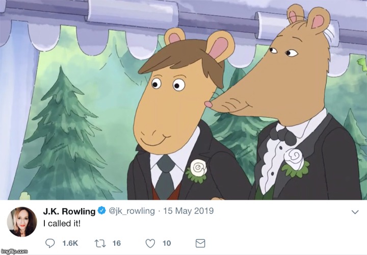 I can't believe this show is still going! | image tagged in funny,memes,jk rowling,arthur | made w/ Imgflip meme maker