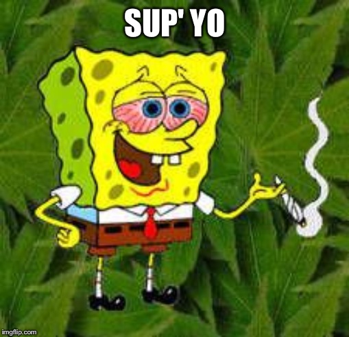 Weed | SUP' YO | image tagged in weed | made w/ Imgflip meme maker