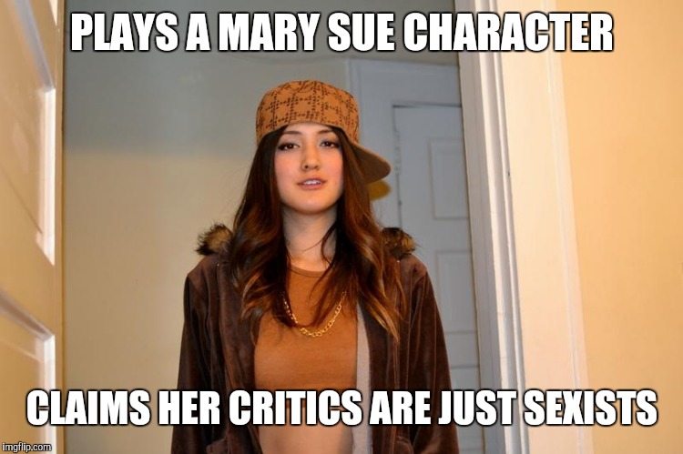 Scumbag Rey | PLAYS A MARY SUE CHARACTER; CLAIMS HER CRITICS ARE JUST SEXISTS | image tagged in scumbag stacey,star wars,sequels,mary sue,rey,sjw | made w/ Imgflip meme maker