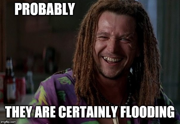PROBABLY THEY ARE CERTAINLY FLOODING | made w/ Imgflip meme maker