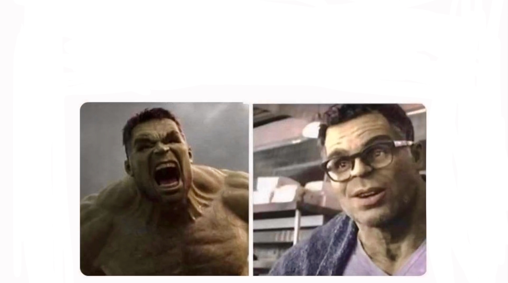 High Quality Hulk Blank Meme Template