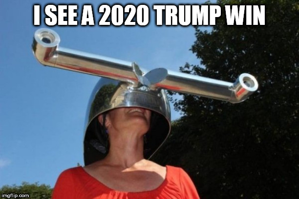 dnc | I SEE A 2020 TRUMP WIN | image tagged in dnc | made w/ Imgflip meme maker