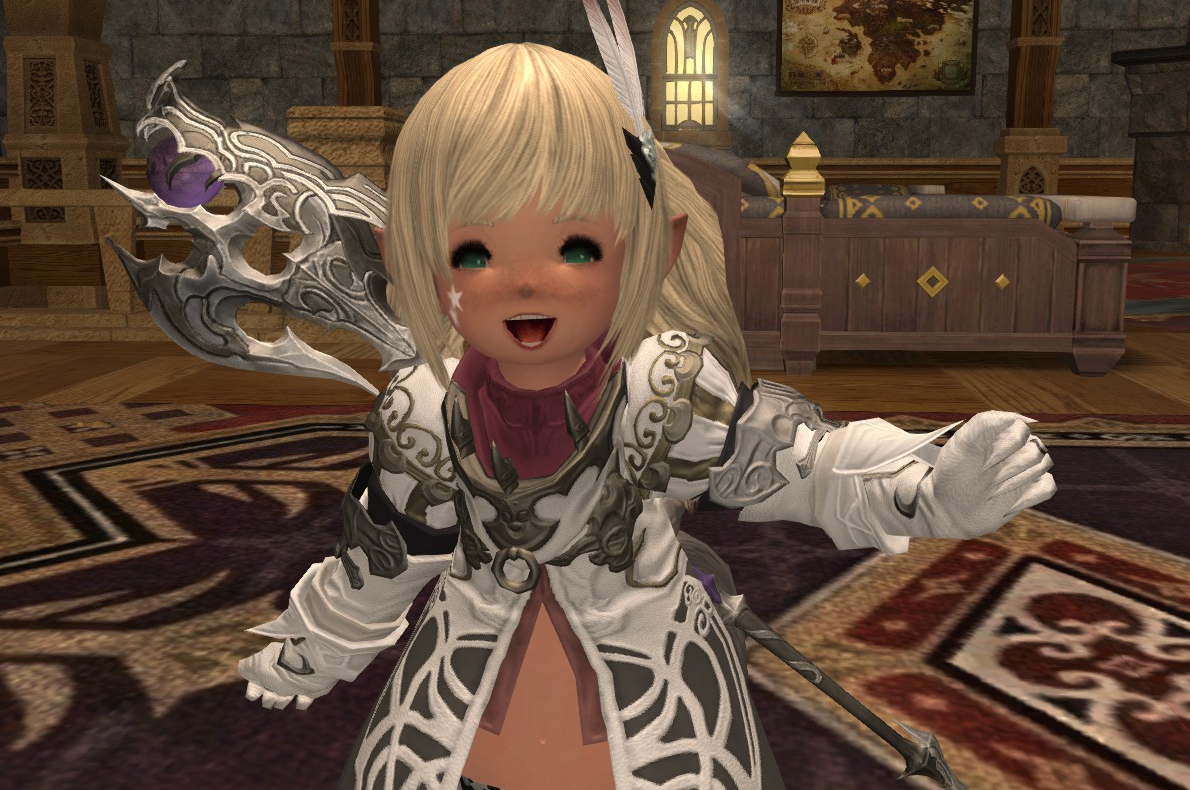 High Quality Lalafell master race Blank Meme Template