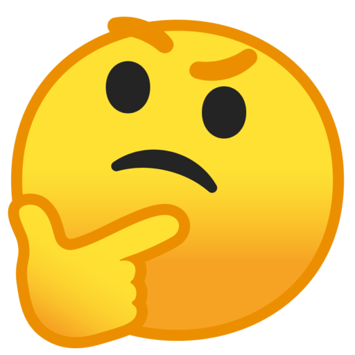 High Quality Thinking emoji Blank Meme Template