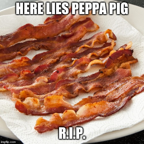 Peppa Pig's Grave | HERE LIES PEPPA PIG; R.I.P. | image tagged in peppa pig | made w/ Imgflip meme maker