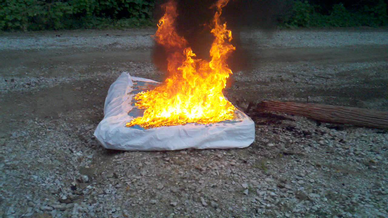 Mattress Fire Blank Meme Template