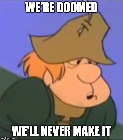 Image result for we're doomed cartoon character
