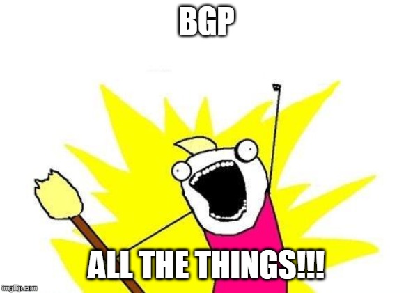 X All The Y Meme | BGP; ALL THE THINGS!!! | image tagged in memes,x all the y | made w/ Imgflip meme maker