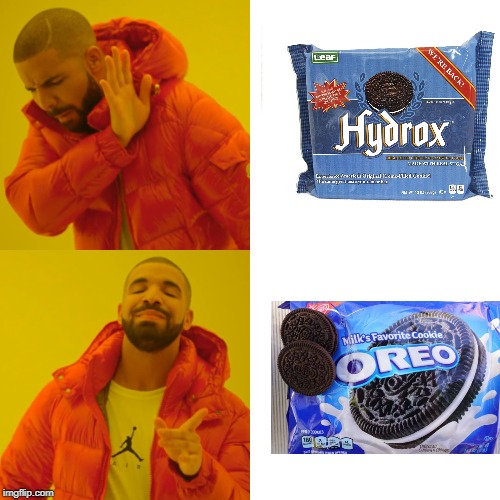 Cookie! | image tagged in memes,drake hotline bling | made w/ Imgflip meme maker