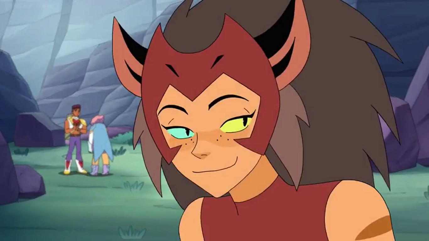 High Quality Sly Catra Blank Meme Template