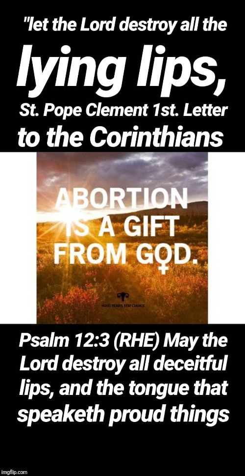 ABORTION IS OF THE DEVIL | image tagged in abortion,hell,democrats,republicans,devil,satan | made w/ Imgflip meme maker