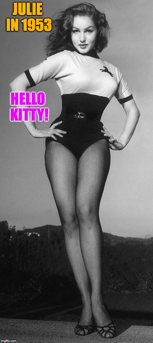 JULIE IN 1953 HELLO KITTY! | made w/ Imgflip meme maker