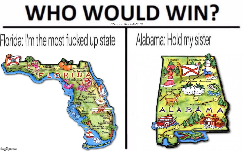 High Quality Most Fucked Up State Blank Meme Template