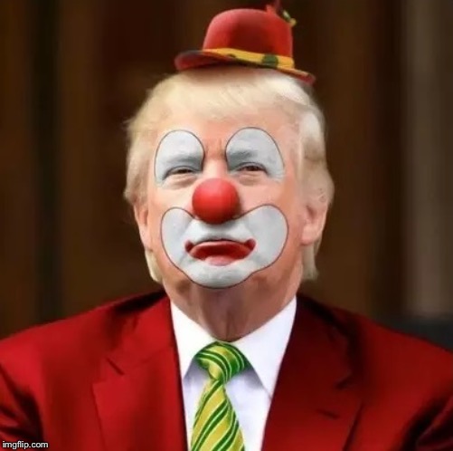 Donald Trump Clown | image tagged in donald trump clown | made w/ Imgflip meme maker