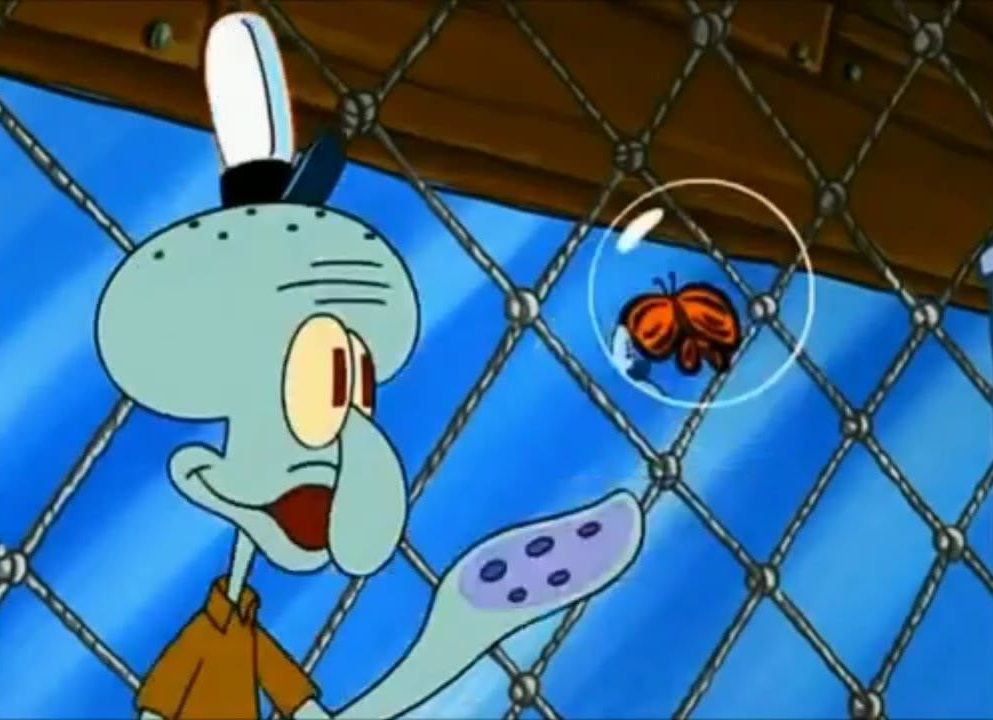 High Quality Is this a fish (Squidward) Blank Meme Template