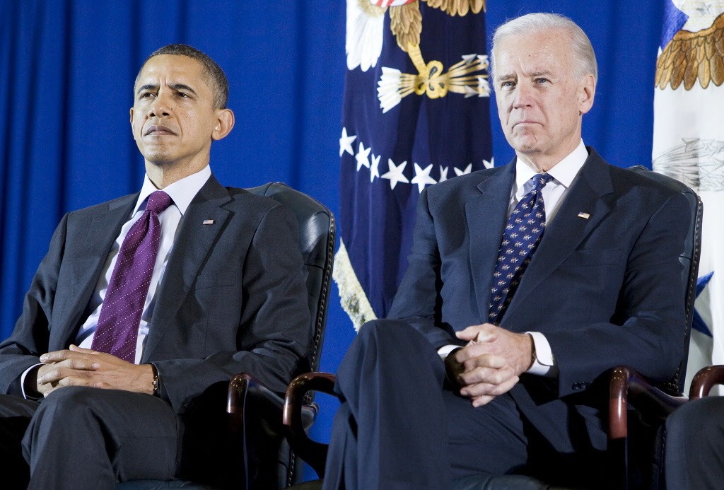 Biden making Obama look black Blank Meme Template