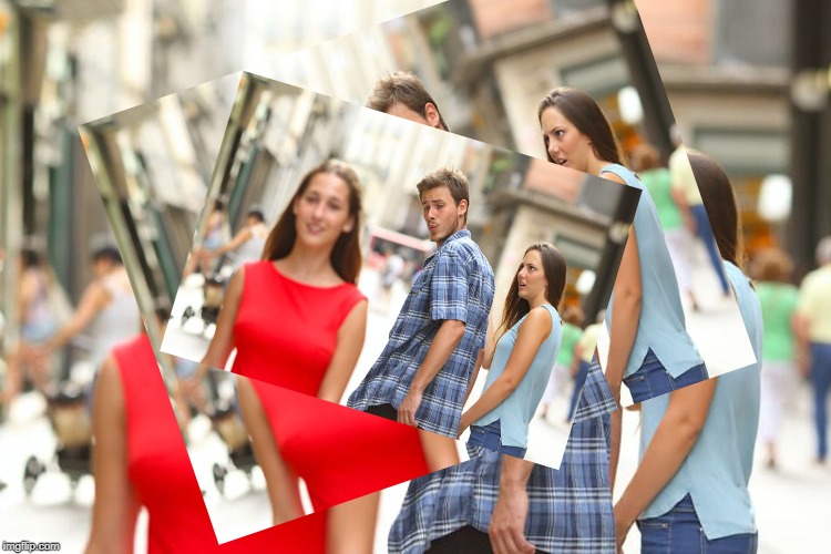 image tagged in memes,distracted boyfriend | made w/ Imgflip meme maker