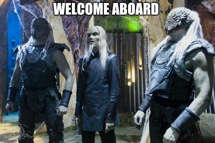 WELCOME ABOARD | made w/ Imgflip meme maker