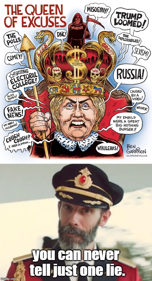 soros,clinton cash,the trail of bodies and cover ups show the truth of that adage.evil hurts. | you can never tell just one lie. | image tagged in captain obvious,lying hillary clinton,illuminati confirmed,meme thinking | made w/ Imgflip meme maker