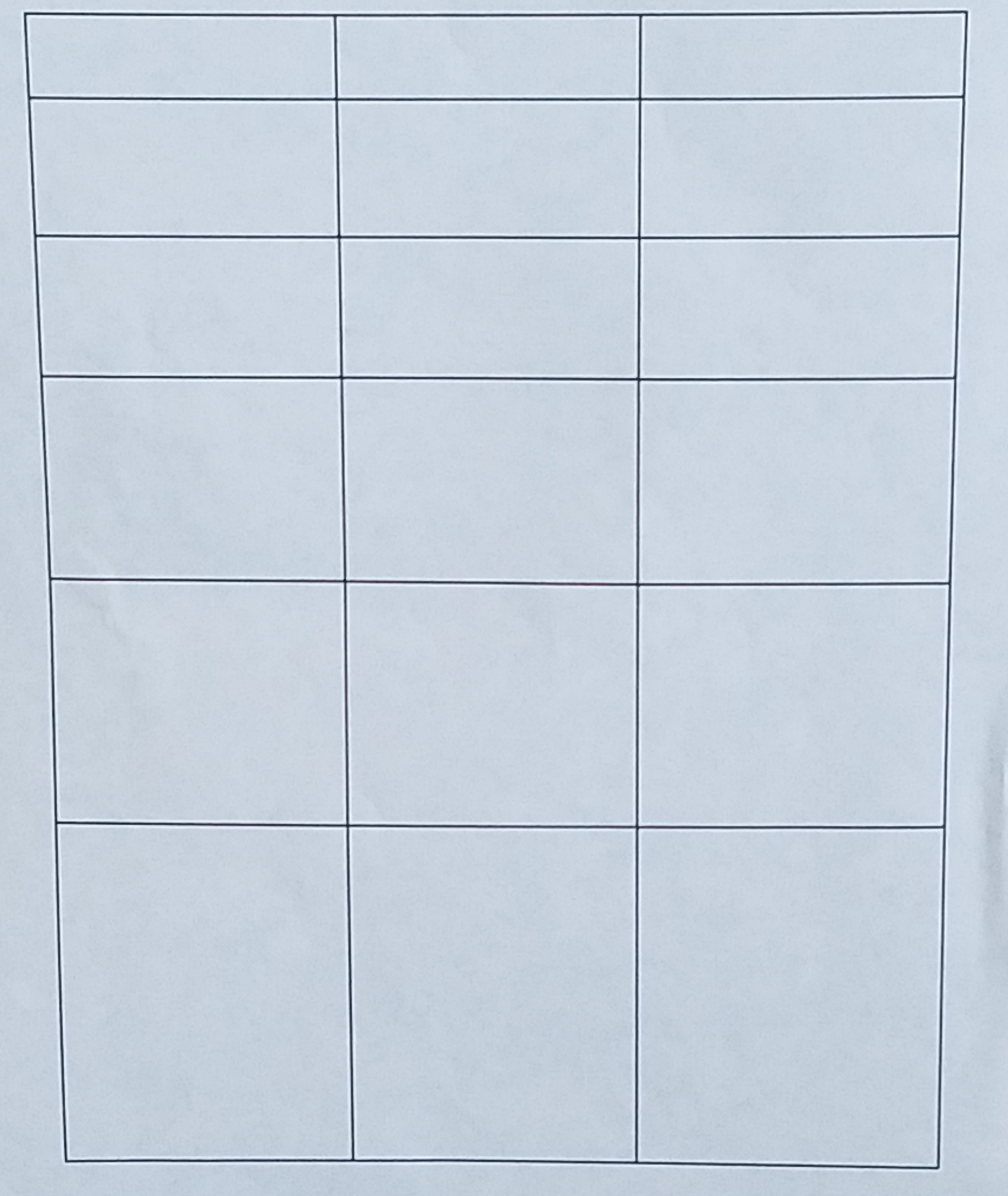 Comparison Chart Blank Meme Template