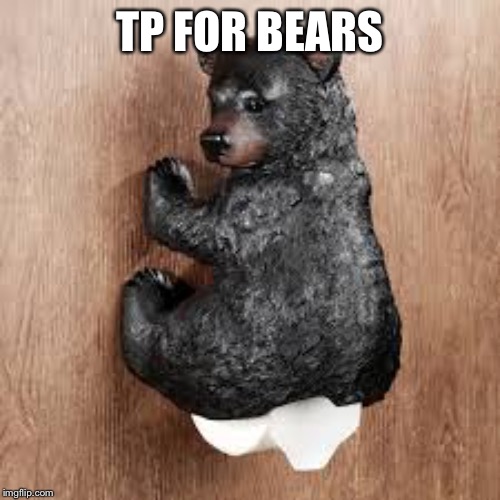 TP FOR BEARS | made w/ Imgflip meme maker