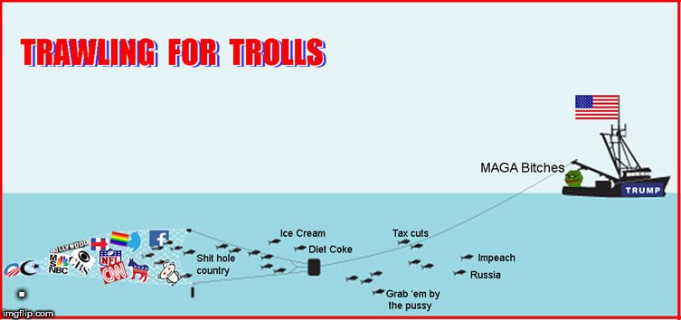 Trawling for trolls.....it's so easy | . | image tagged in trolls,lol so funny,funny memes,political meme,meme,too funny | made w/ Imgflip meme maker