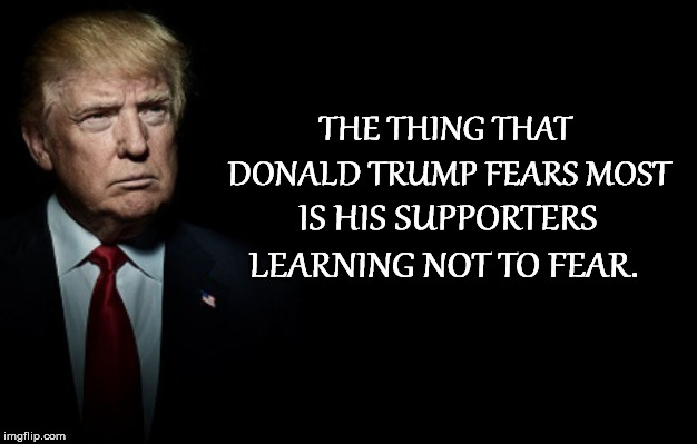 Donald Trumps Fears Kindness | THE THING THAT DONALD TRUMP FEARS MOST; IS HIS SUPPORTERS LEARNING NOT TO FEAR. | image tagged in donald trump,trumps wall,christian love,christianity,blue wave 2020,democrat | made w/ Imgflip meme maker