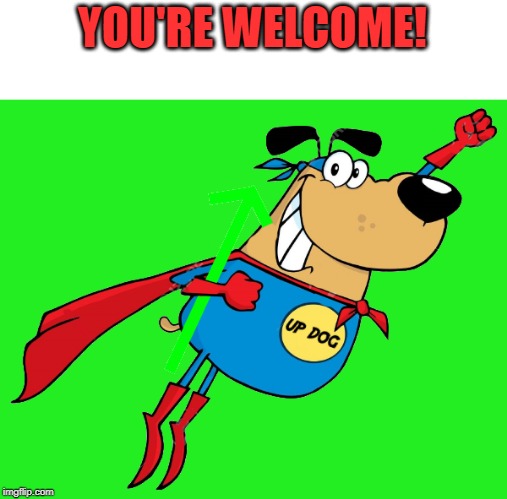 YOU'RE WELCOME! | made w/ Imgflip meme maker