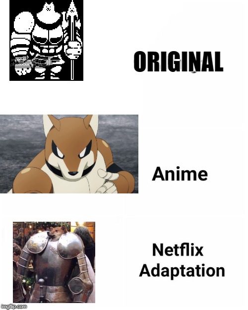 Netflix adaptation - Imgflip