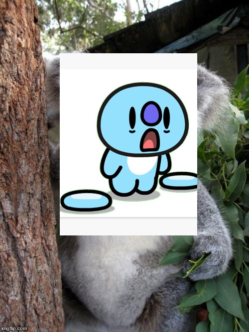 Koya Shook | image tagged in memes,surprised koala,bts,shook | made w/ Imgflip meme maker
