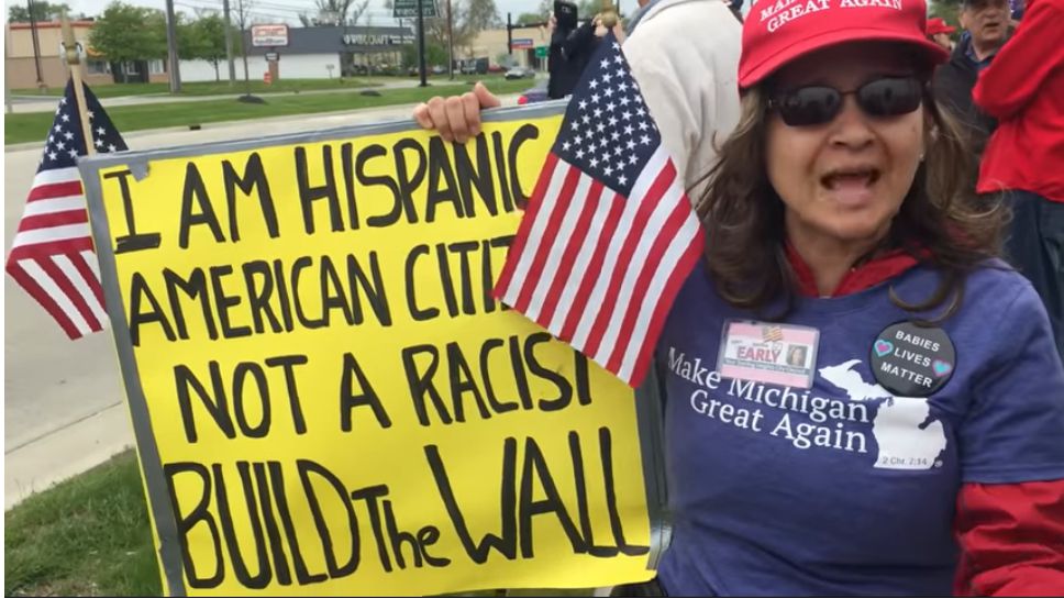 Hispanic For Trump Blank Meme Template